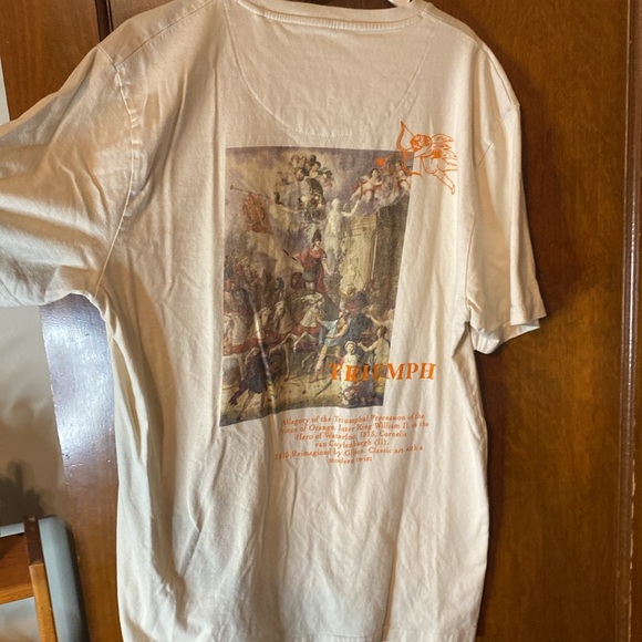 LARGE CACTUS MAN TSHIRT. ITS A LITTLE TIGHT ON ME SO HERE IT IS! - Picture 3 of 6